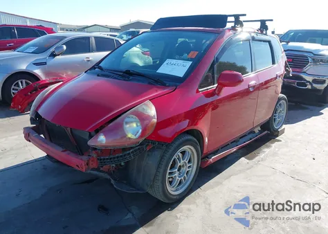 2008 Honda Fit Sport z USA, uszkodzony, nr VIN JHMGD37698S038517